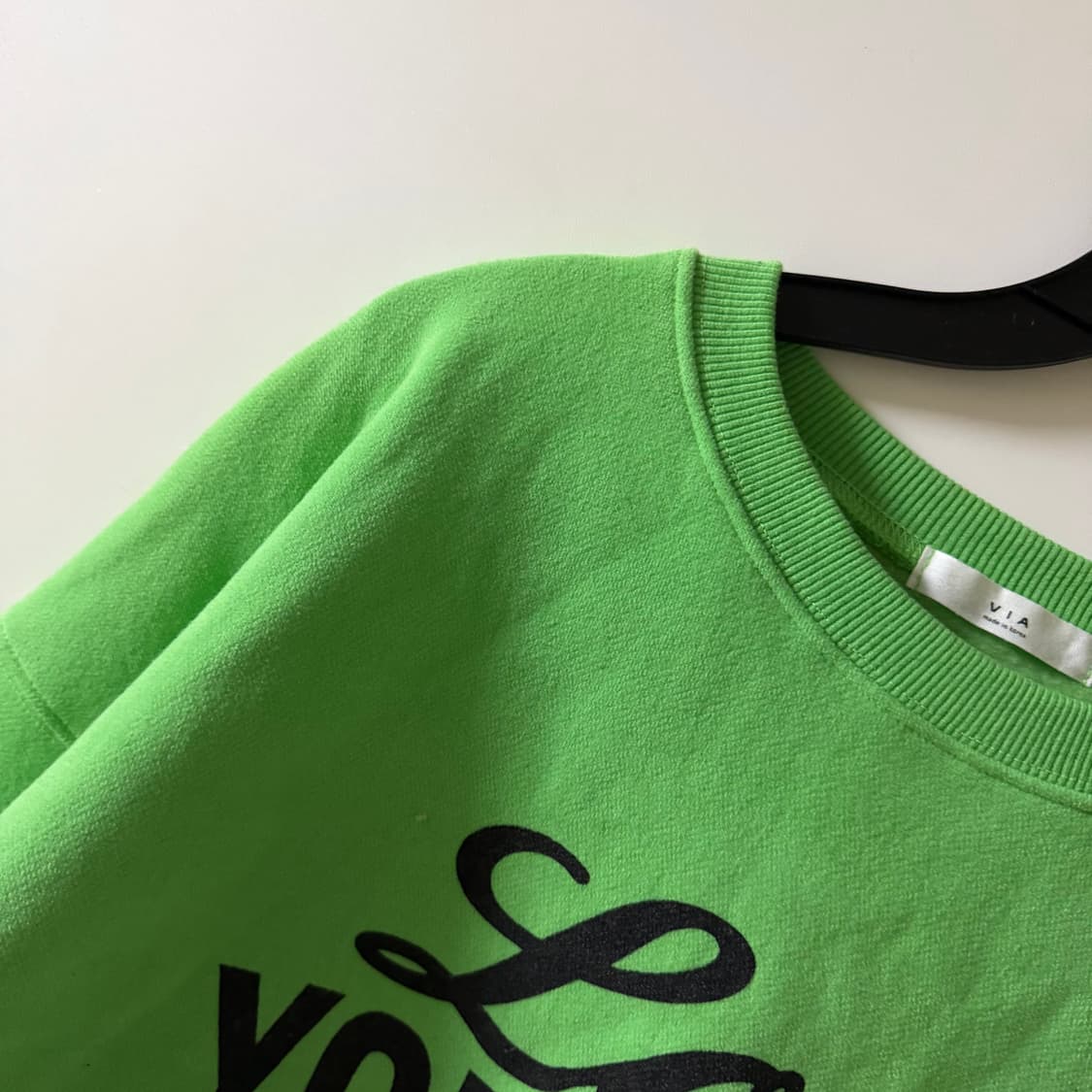 새상품 여자 기모 맨투맨 상품이미지3