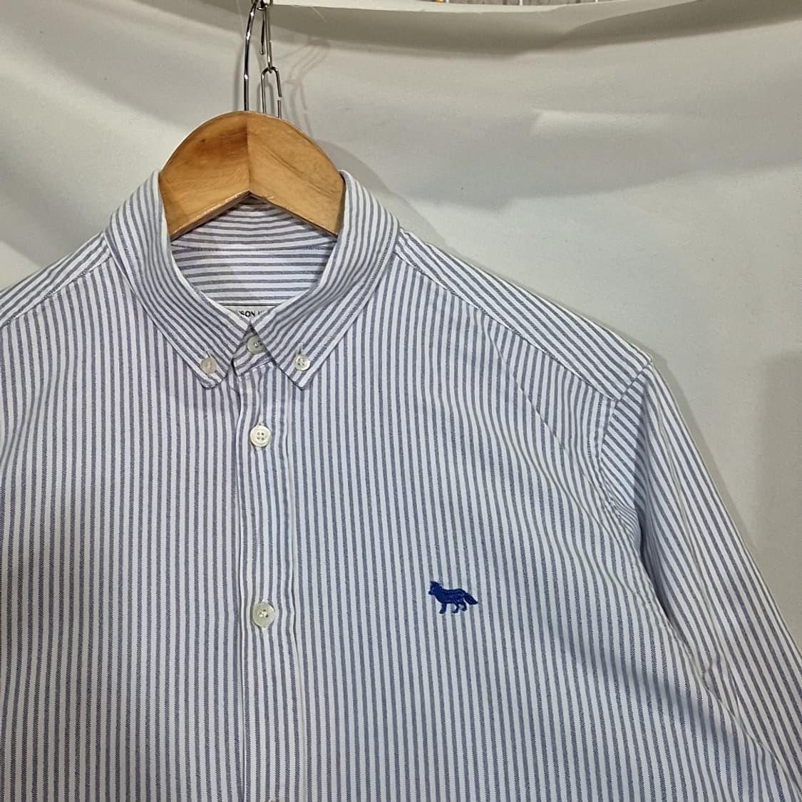 Maison Kitsune 메종키츠네 스트라이프 셔츠 상품이미지2