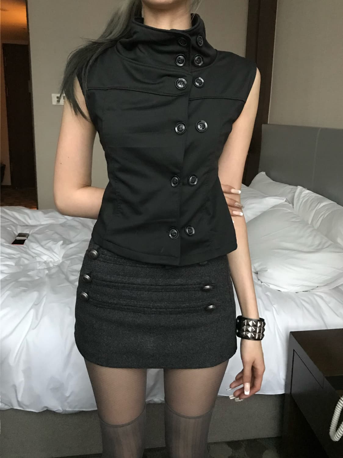 쿄이 IMPERIAL HIGH NECK TOP 상품이미지1