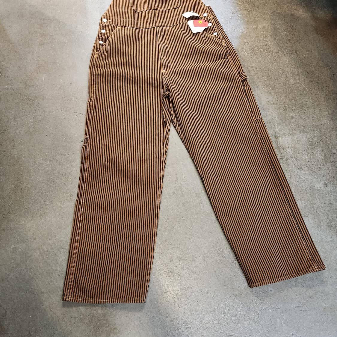 미사용)리바이스 레드탭 히코리 데님 오버롤 멜빵바지 L 상품이미지2