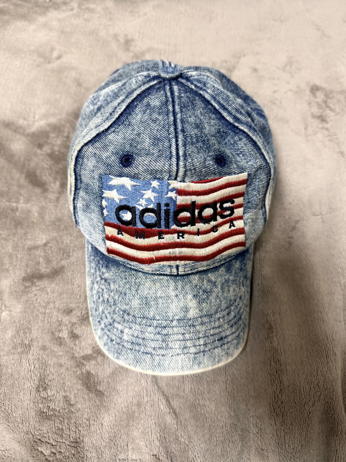 아디다스 빈티지 데님 볼캡 상품이미지1