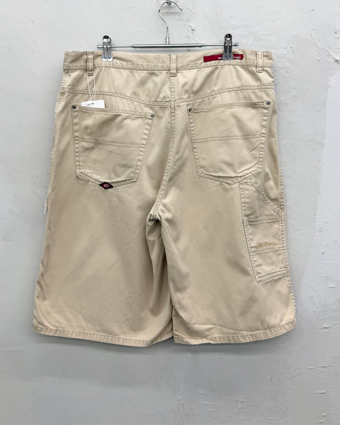 (34) 퀵 실버 00s 버뮤다 팬츠 베이지 상품이미지4