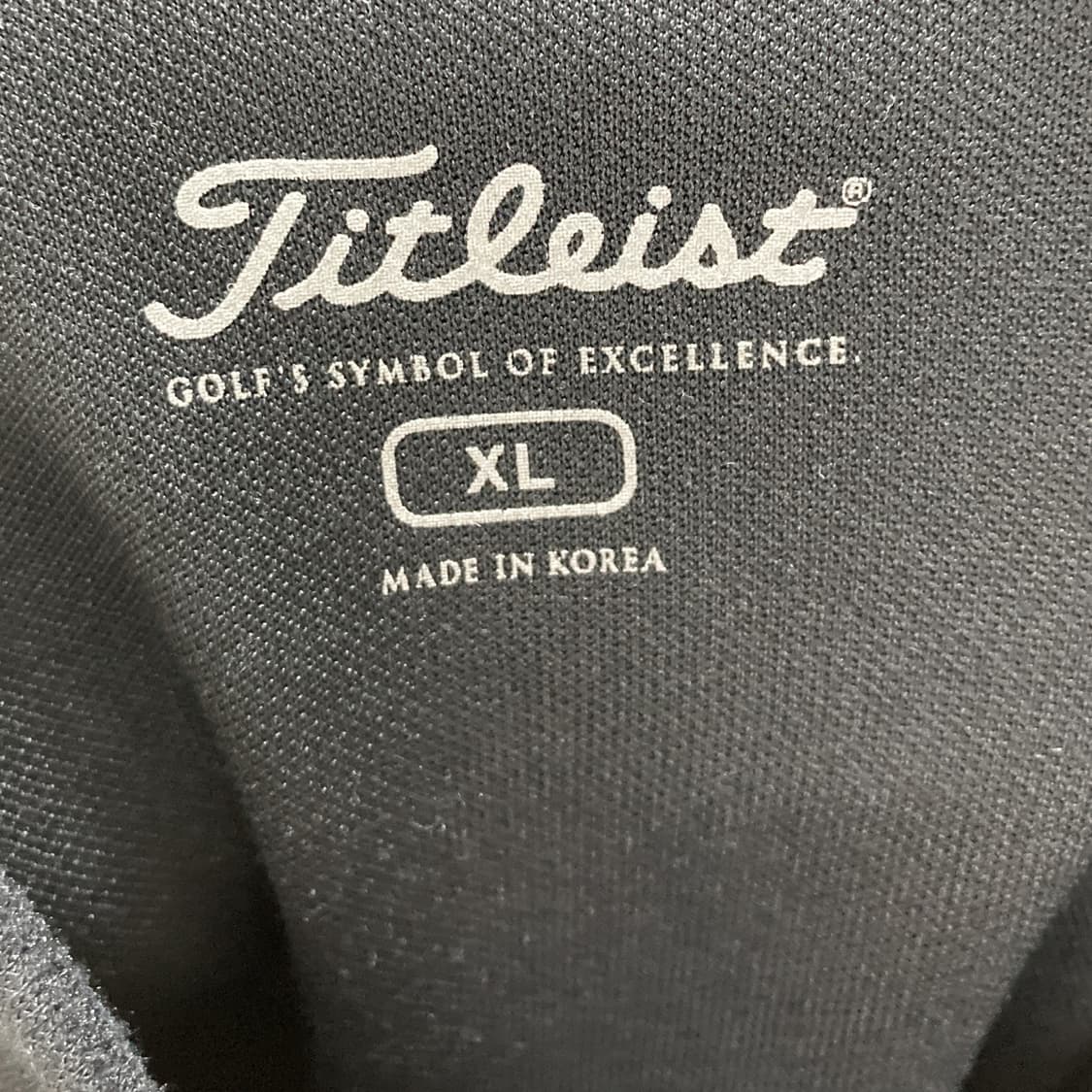 타이틀리스트 정품 23fw 남성골프집업자켓 XL  상품이미지4
