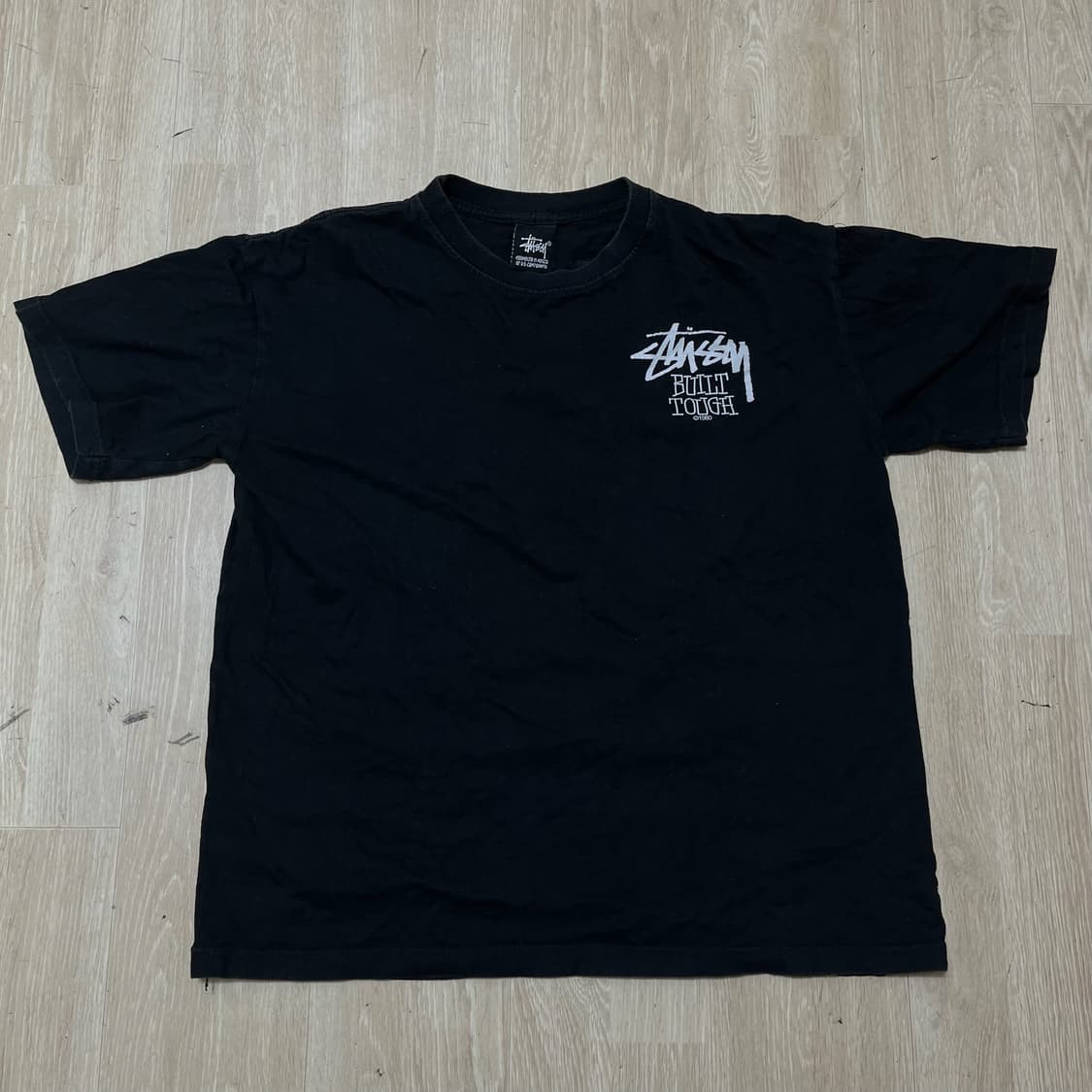 스투시 테디베어 빌트 터프 반팔티 M 상품이미지3