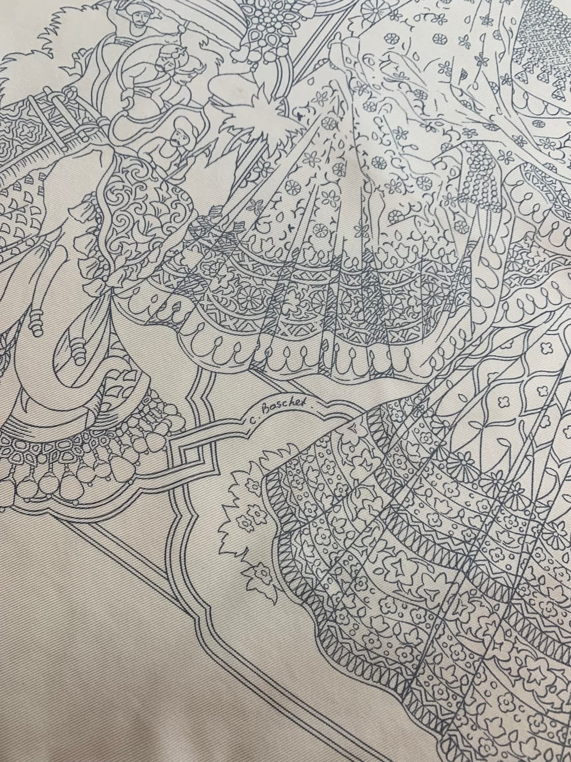 Hermes 에르메스 실크 스카프 상품이미지4