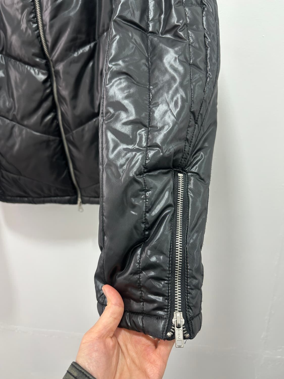 SPINASH 00s trimming fur puffer jacket 상품이미지7