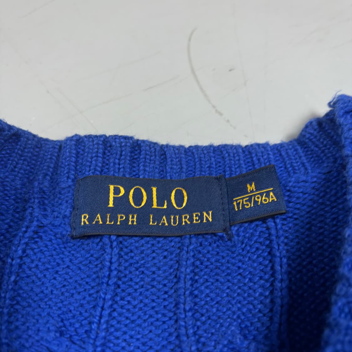 폴로 랄프로렌 블루컬러 니트 상품이미지3