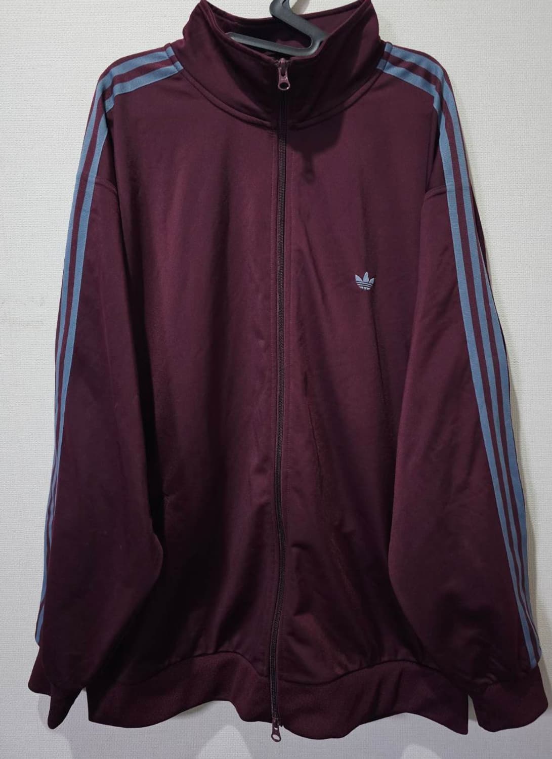 아디다스 BB 베켄바우어 쉐도우 버건디 마룬 트랙탑 져지집업 105/XL 상품이미지1