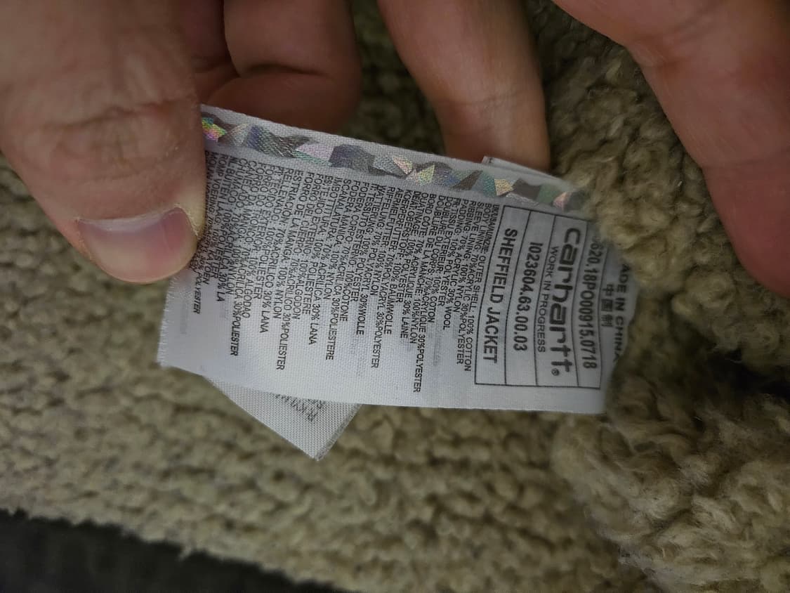 칼하트 carhartt 셰필드자켓 상품이미지6