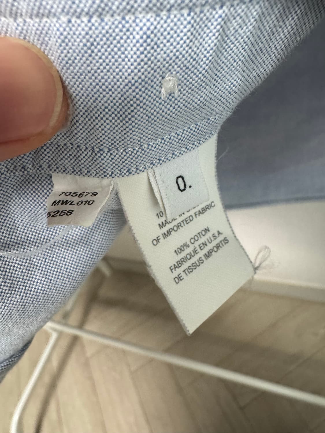 톰브라운 히든셔츠 0사이즈 상품이미지6