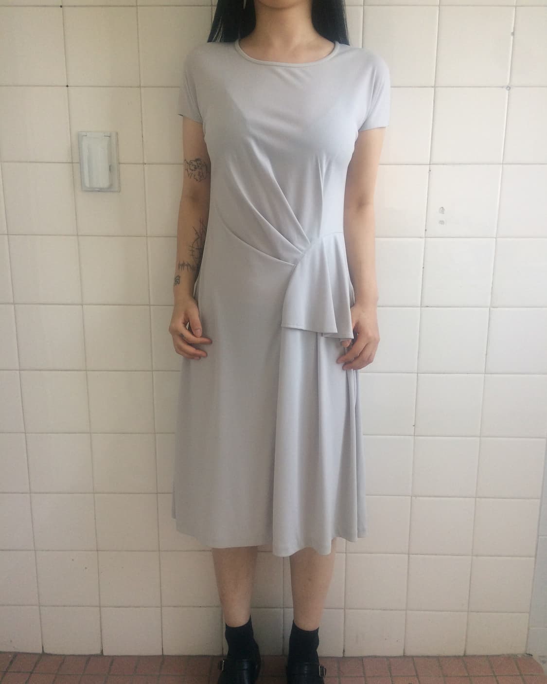Pleats point onepiece 상품이미지5