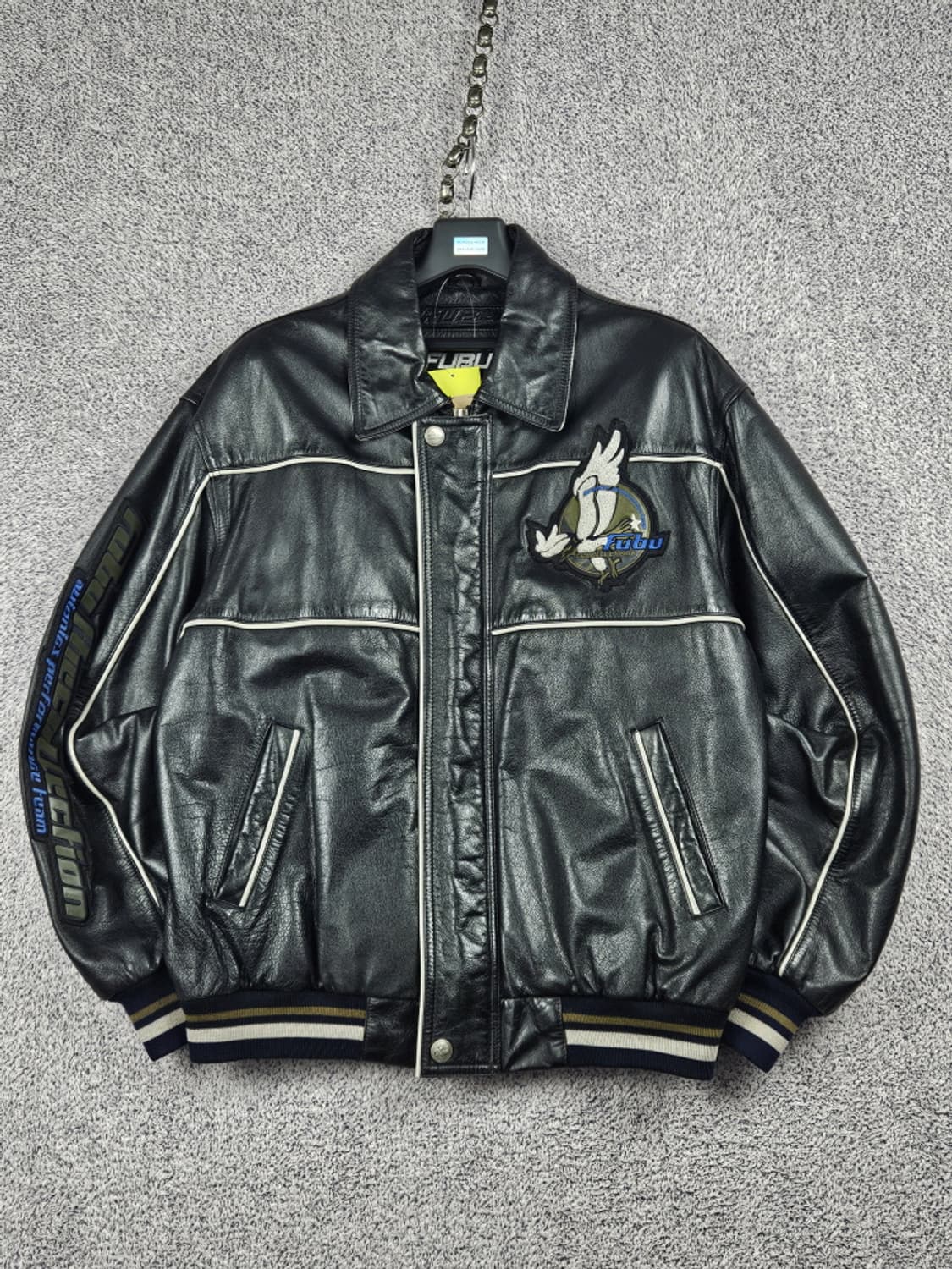 FUBU 후부 이글 올드스쿨 패치 가죽 자켓 ( 95 ) / 10185 상품이미지2