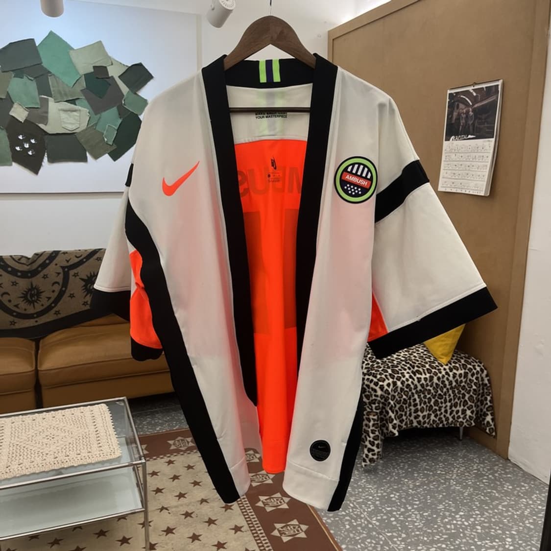 나이키 X 엠부쉬 올드스쿨 희귀 유카타 도복 져지 M C10332 상품이미지3