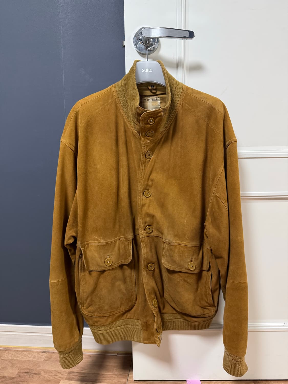 리얼스웨이드 점퍼 상품이미지1