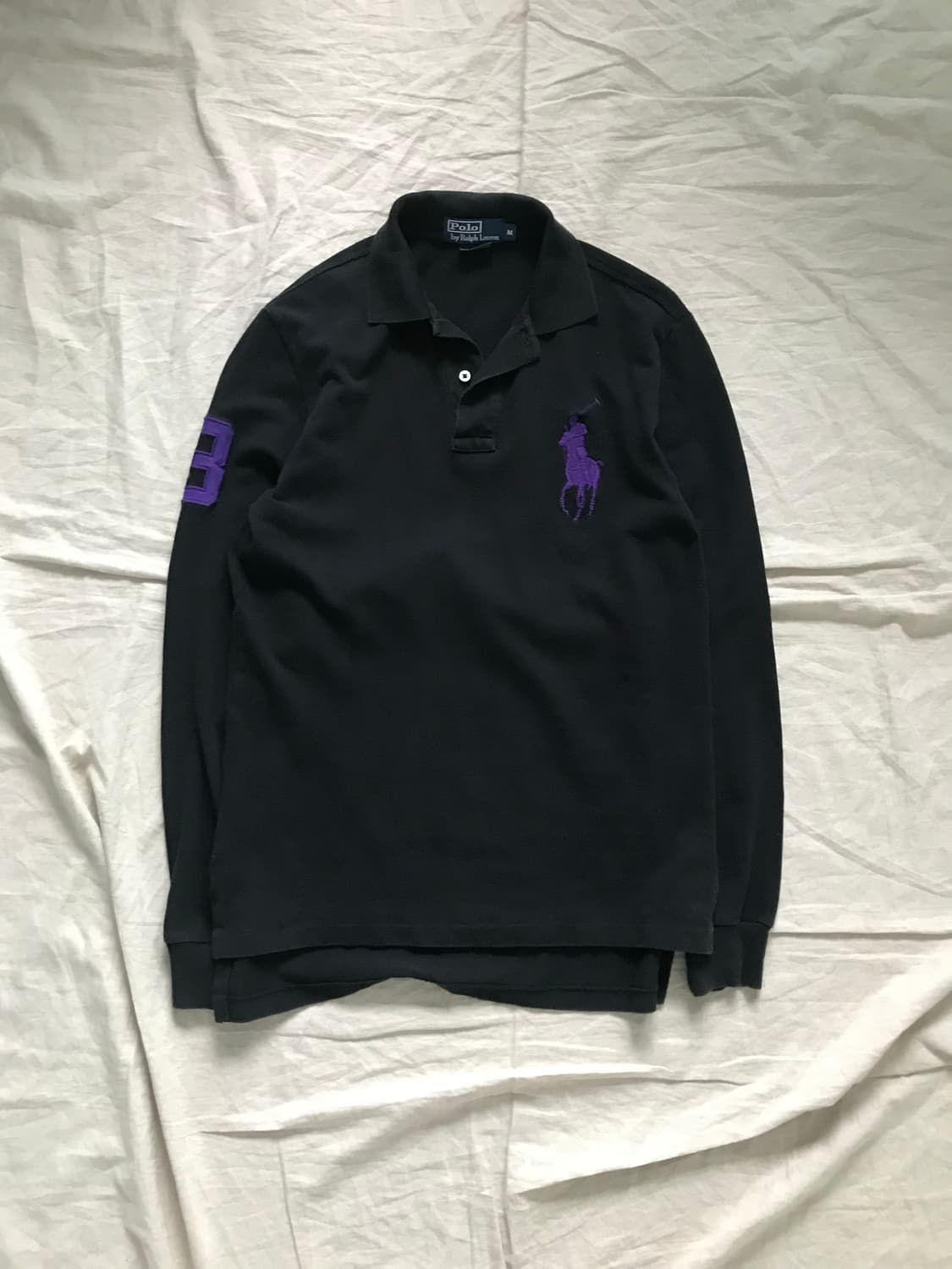 폴로 랄프로렌 빅포니로고 긴팔 카라티 상품이미지5