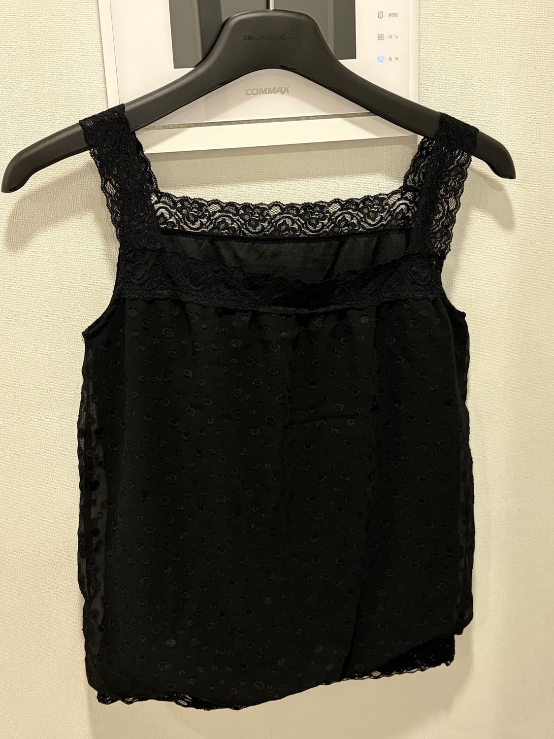 Jpn 블랙 레이스 나시  상품이미지1