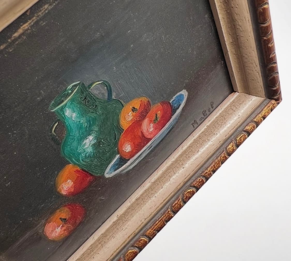 독일 빈티지 유화액자, 오일페인팅 작품 상품이미지7