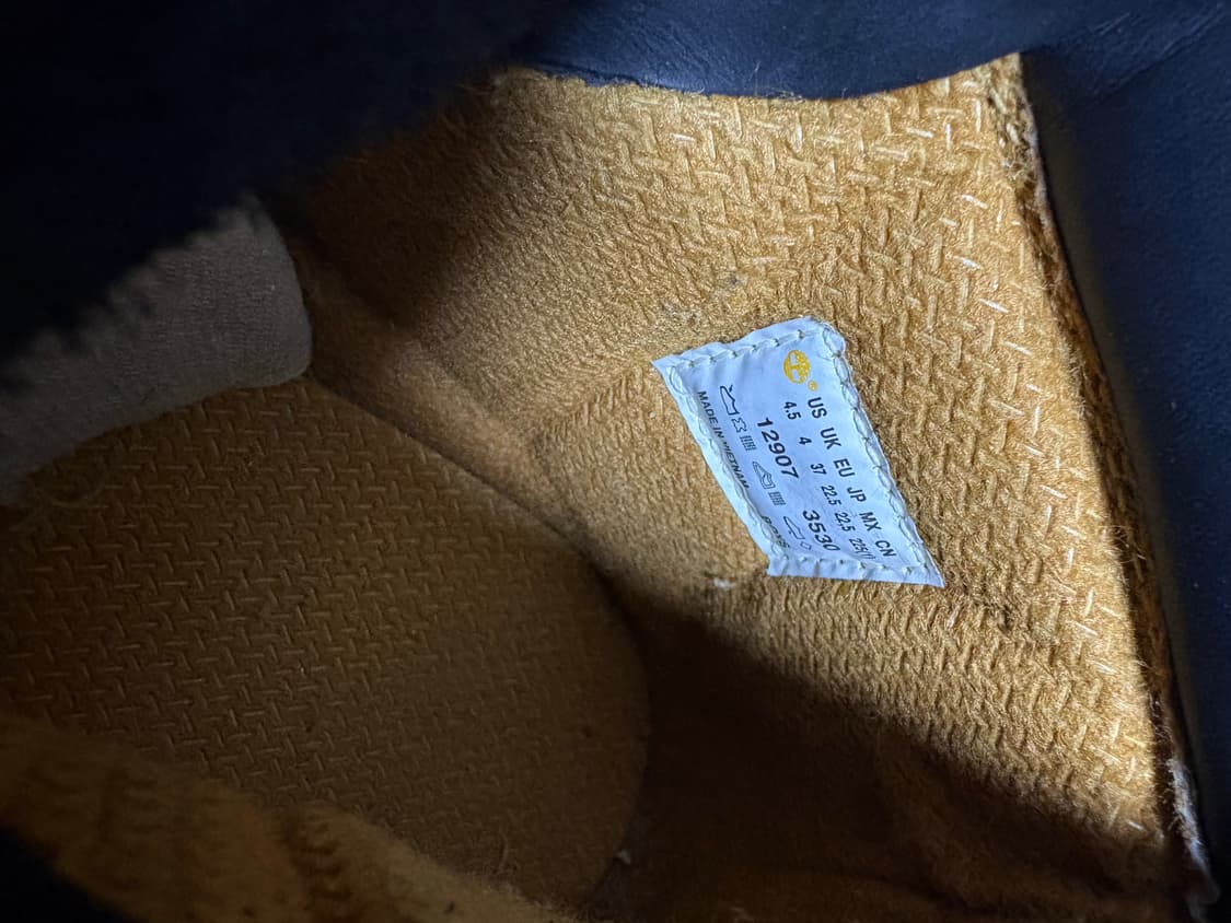 팀버랜드 6인치 워커 부츠 블랙 225 상품이미지7