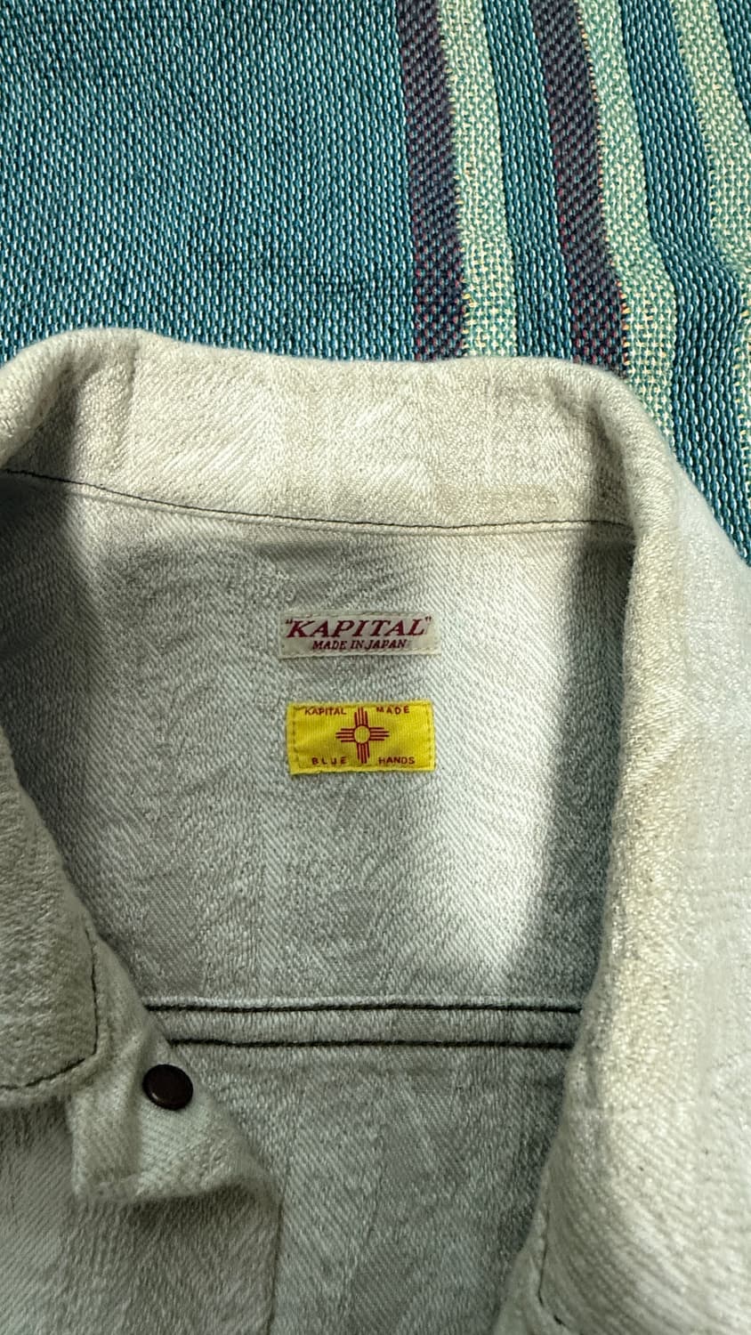 Kapital 캐피탈 패더데님자켓 아이보리 상품이미지1