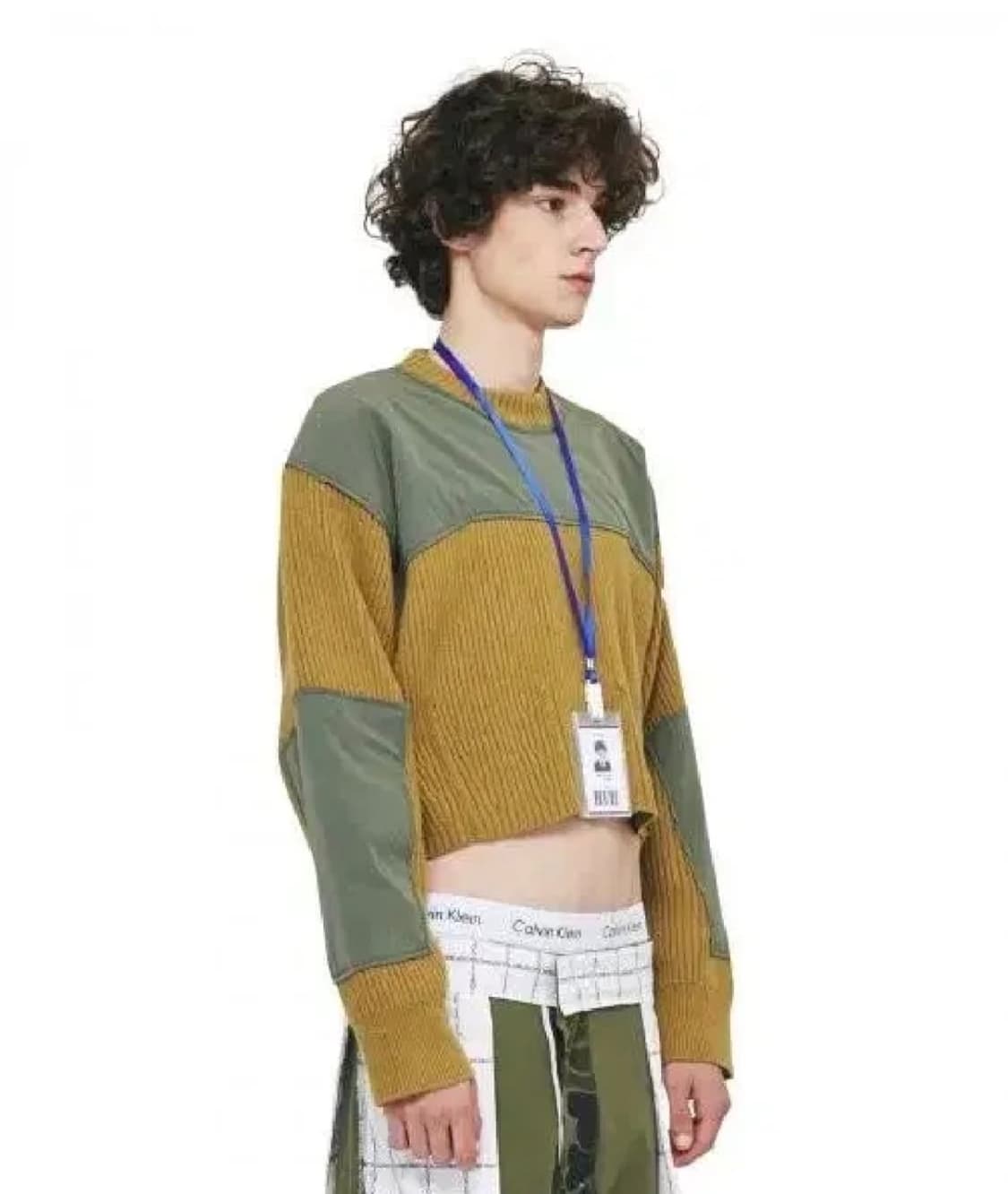 플리즈프로젝트 세미크롭 니트 상품이미지1