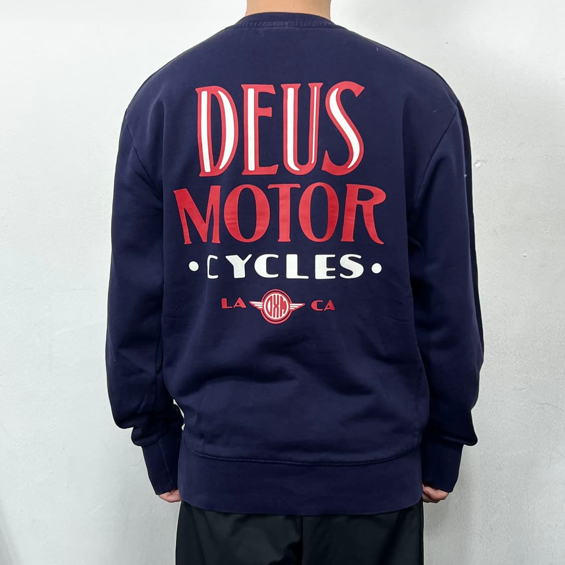 데우스 엑스 마키나 커스텀 모터사이클 스웻 맨투맨 상품이미지4