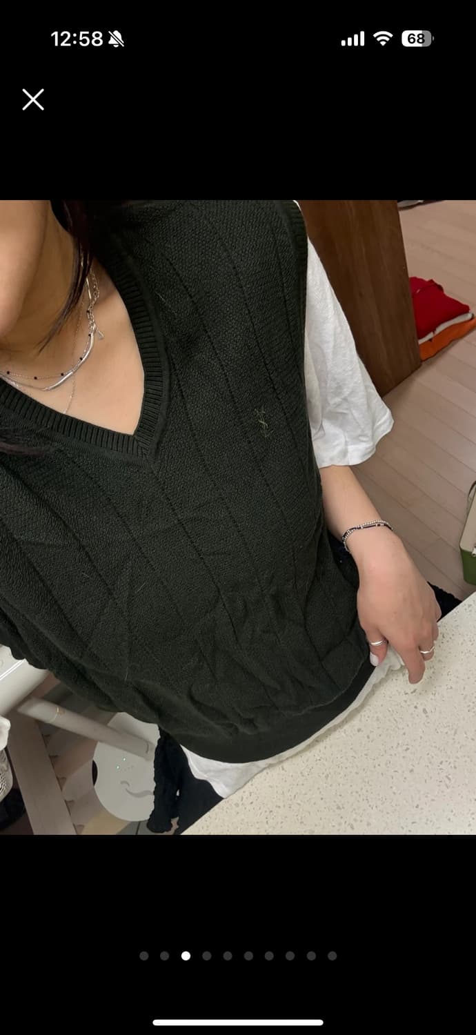 입생로랑 정품 니트 베스트 (100) 상품이미지1