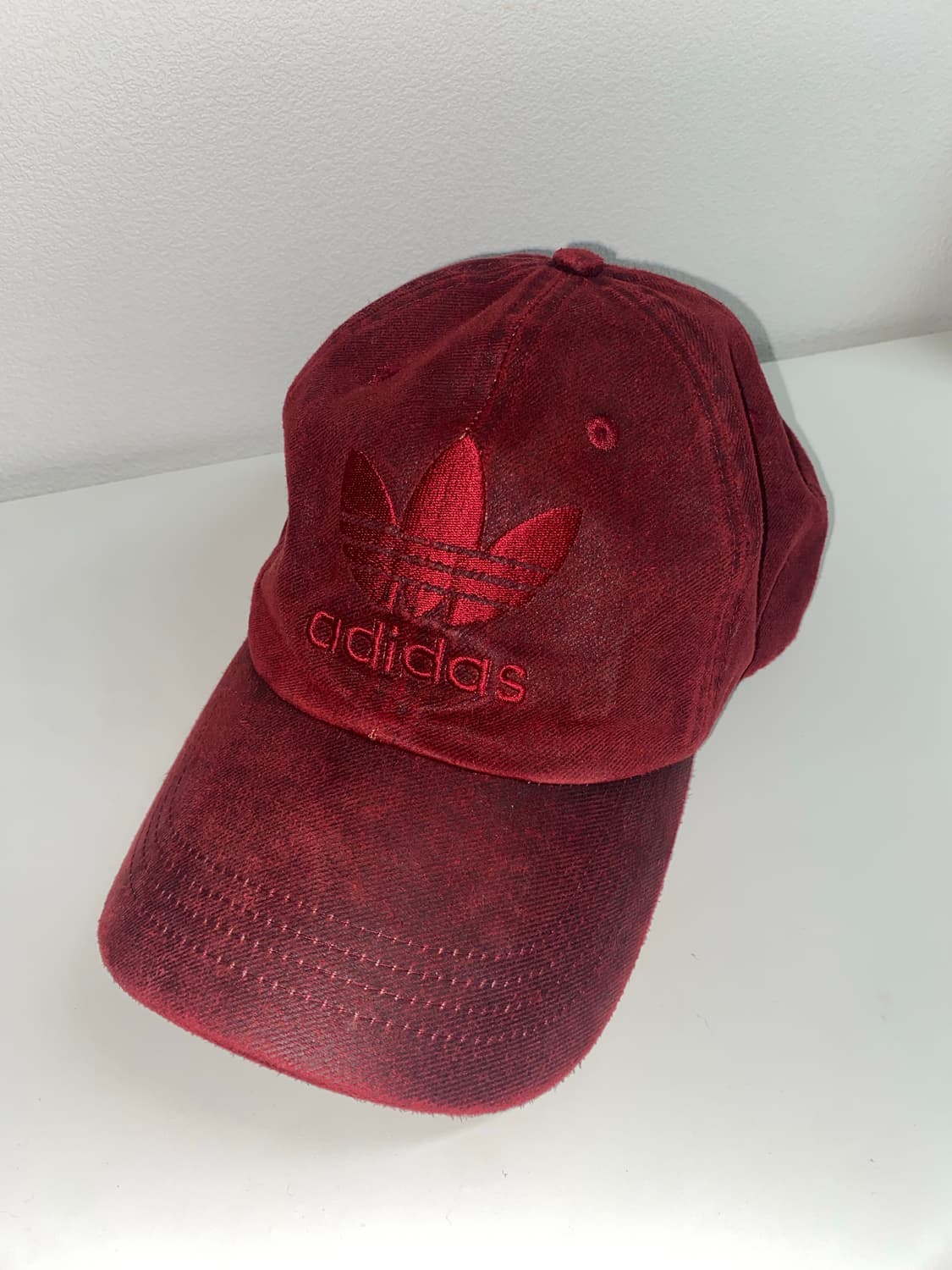 아디다스 로고 볼캡 레드 상품이미지1