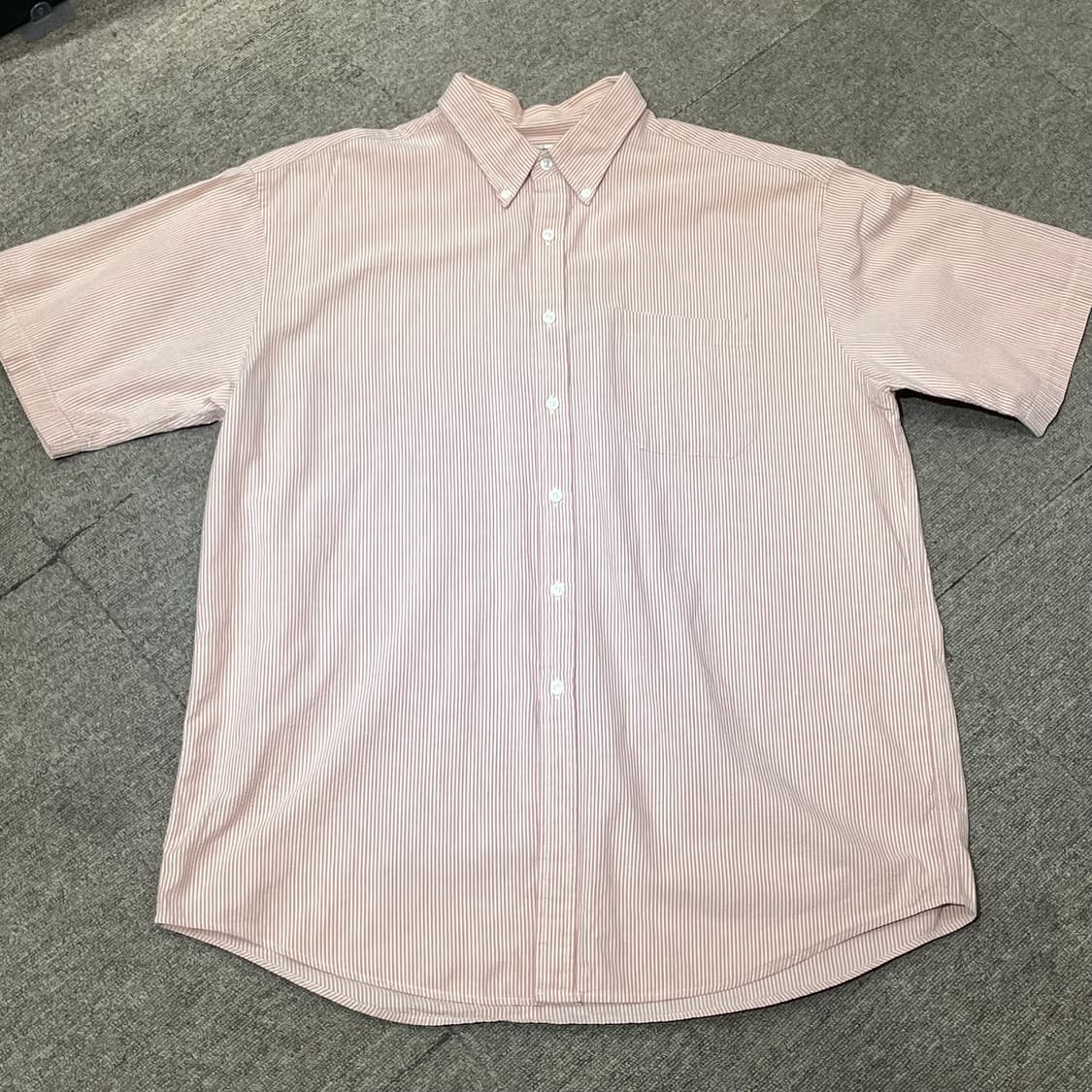 (L) L.L.Bean 엘엘빈 스트라이프 반팔 셔츠 상품이미지2