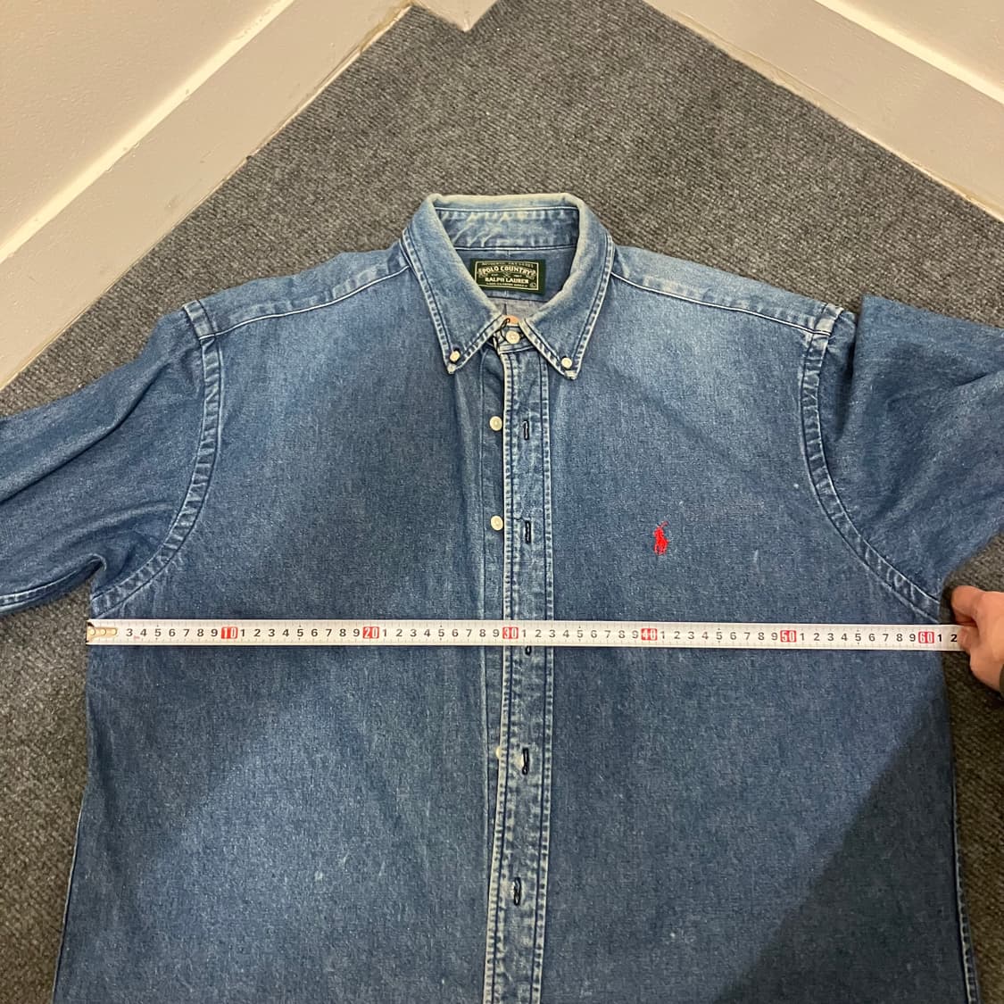 N230 폴로 컨트리 데님 청셔츠 상품이미지5