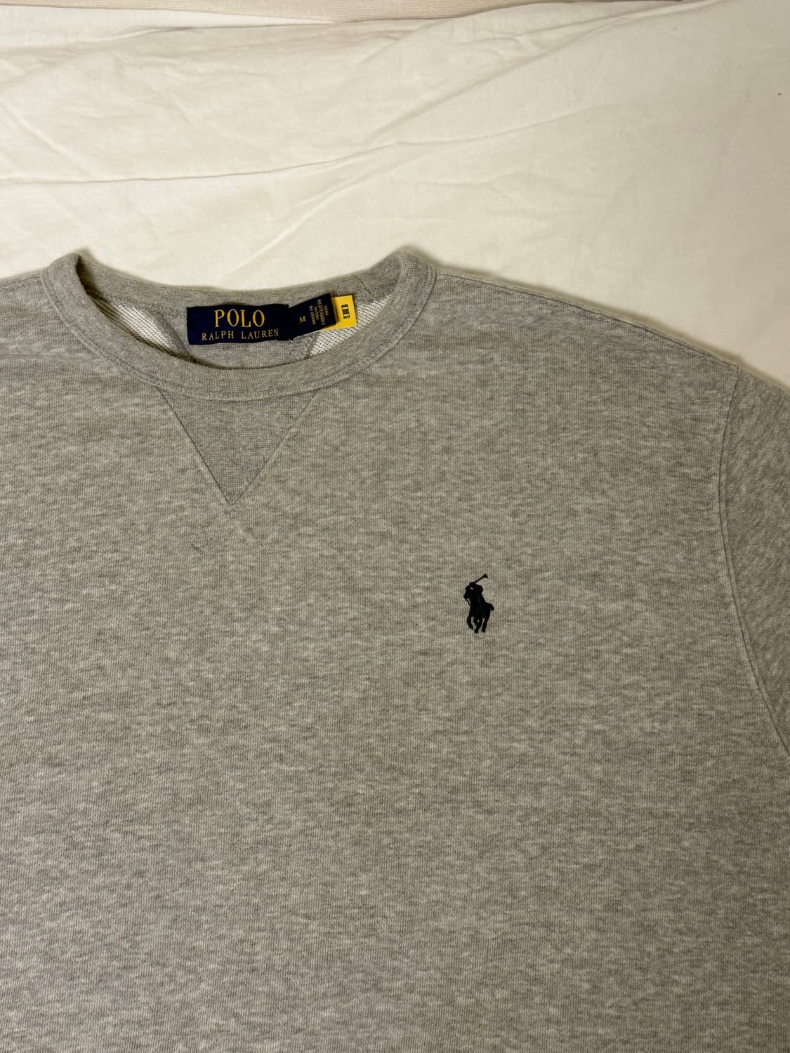 폴로 그레이 맨투맨 상품이미지2