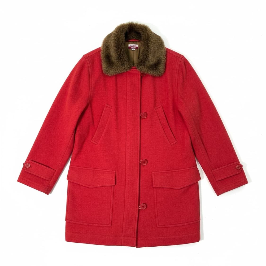 폴스미스 레드 퍼 코트 상품이미지1