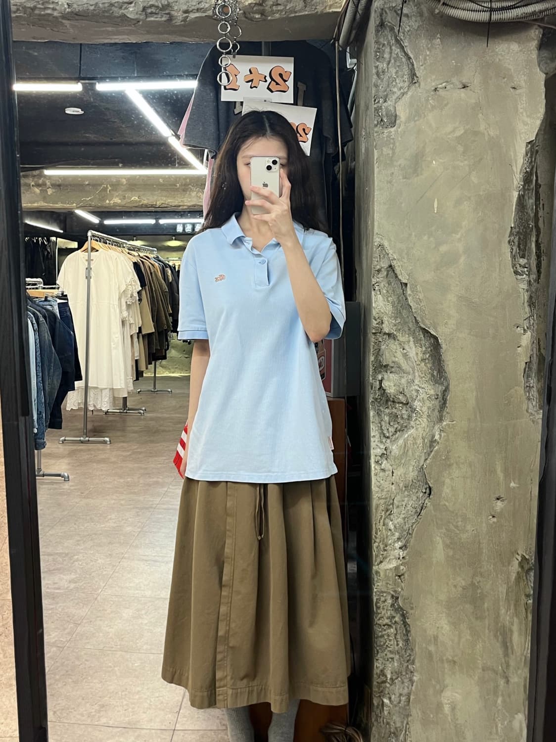 라코스테 반팔 카라티 스카이블루 L #csz4052 상품이미지2