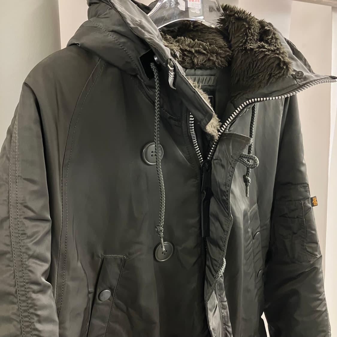 알파인더스트리 N3B 카키 파카 XL 상품이미지5