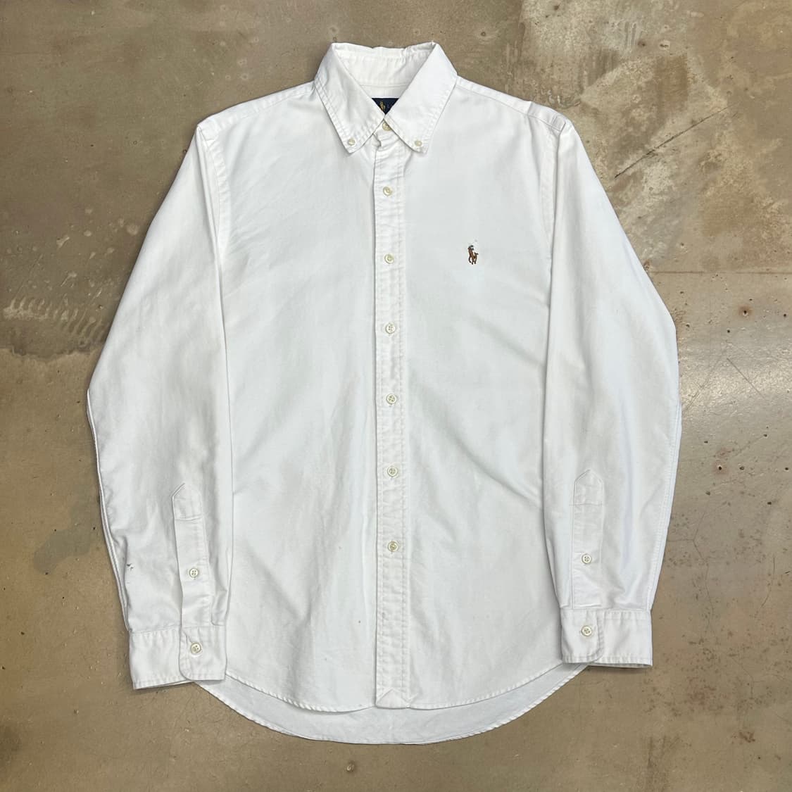 S 폴로랄프로렌 클래식핏 화이트 코튼 셔츠 상품이미지2
