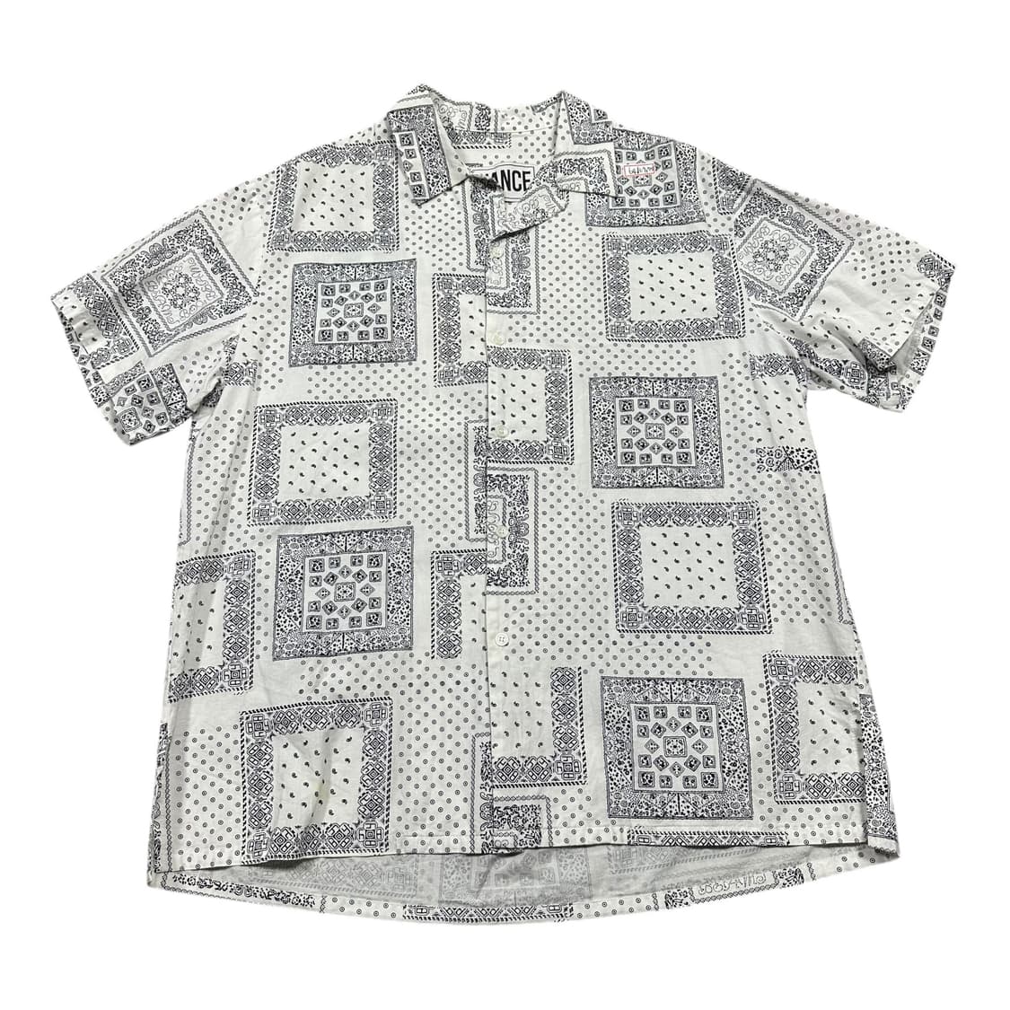 ✨ (바배) 빈티지 반다나 페이즐리 반팔 셔츠  상품이미지1