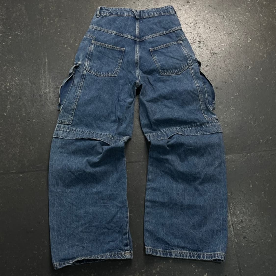 자라 유틸리티 카고 데님팬츠  상품이미지5