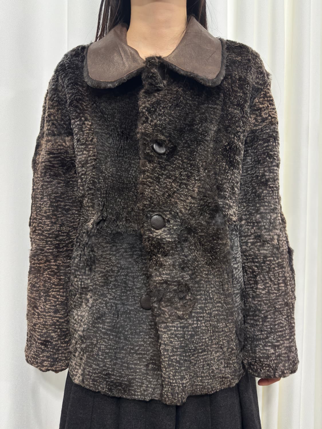 chie fur reversible jacket 상품이미지1