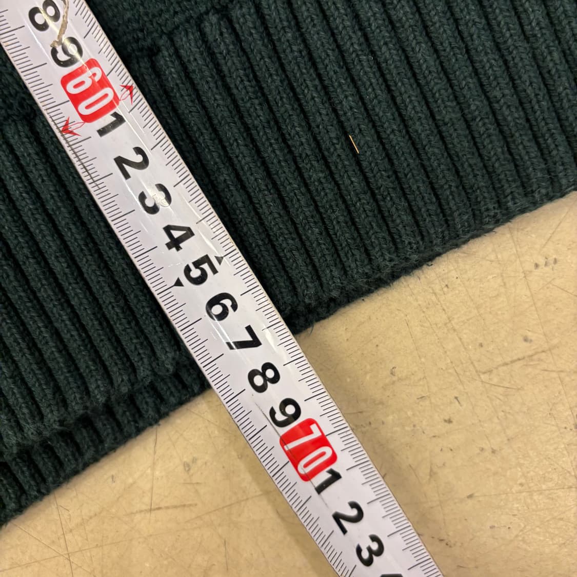 이벳필드 케이블 그린 니트 상품이미지4