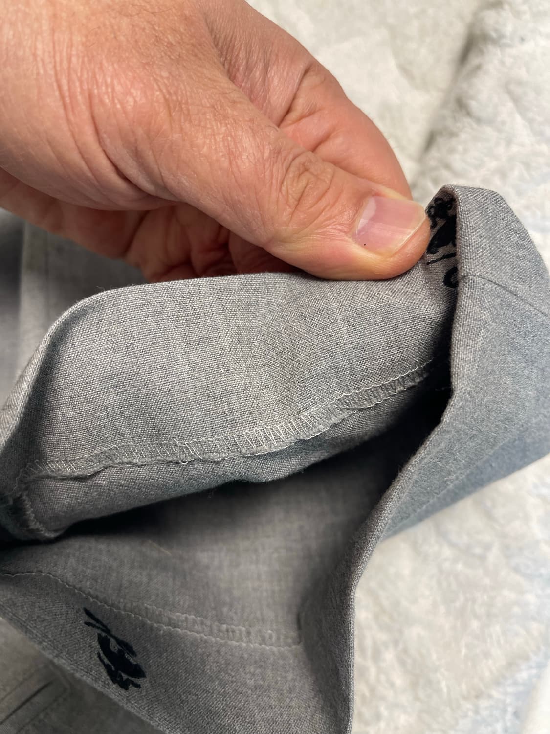 브룩스 브라더스 레드플리스 자수 코튼 팬츠 32 상품이미지9