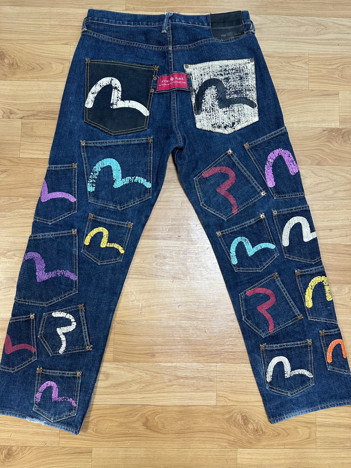 에브수 멀티포켓 데님 상품이미지1