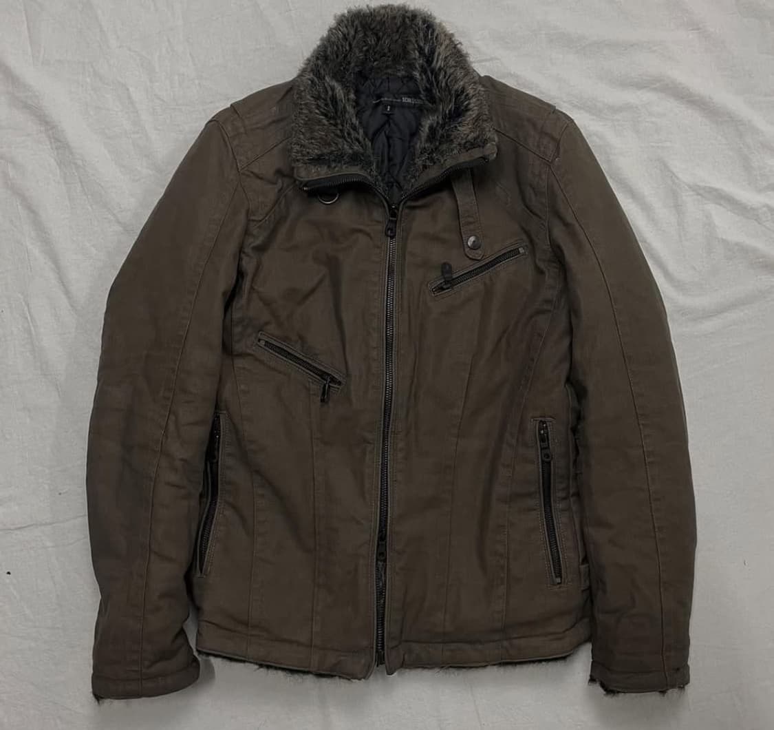 SCHLUSSEL Heavy cotton waxed work jacket 상품이미지1