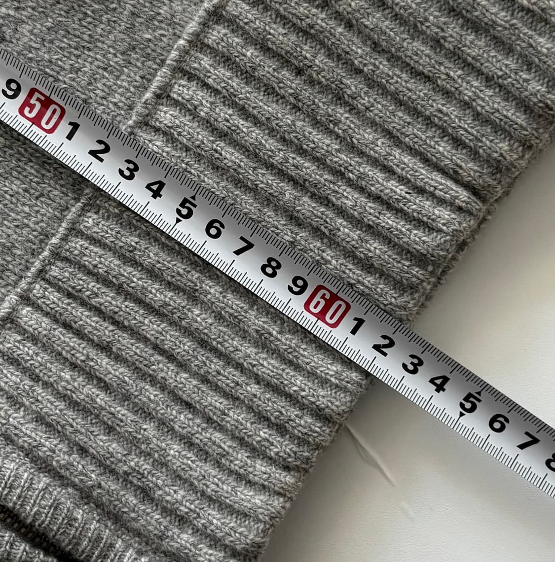 헤지스 엘보 패치 스타디움 니트 집업 상품이미지9