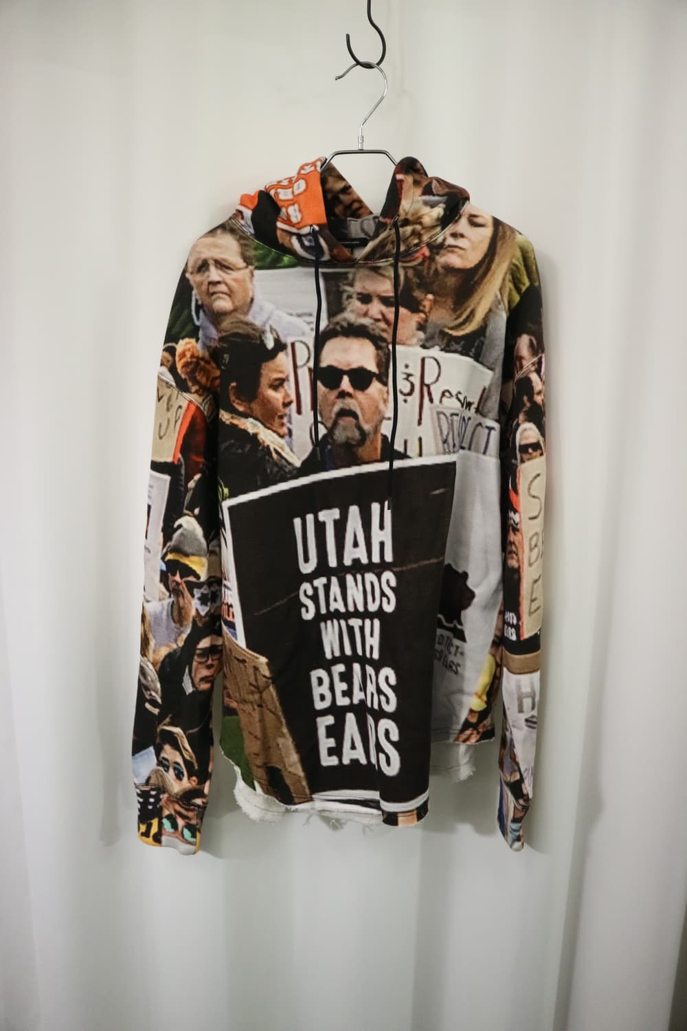 R13 printing hoodie 상품이미지1