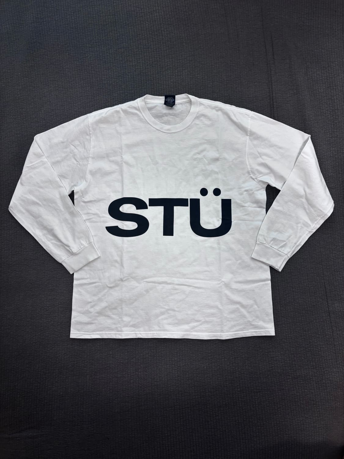 Stussy 올 캡스 롱슬리브 티셔츠 화이트 xl 상품이미지2