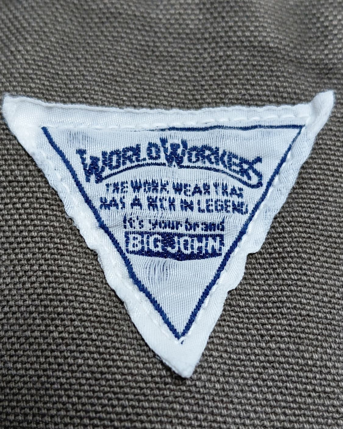 World Workers 월드워커스 카키 멜빵바지 상품이미지10