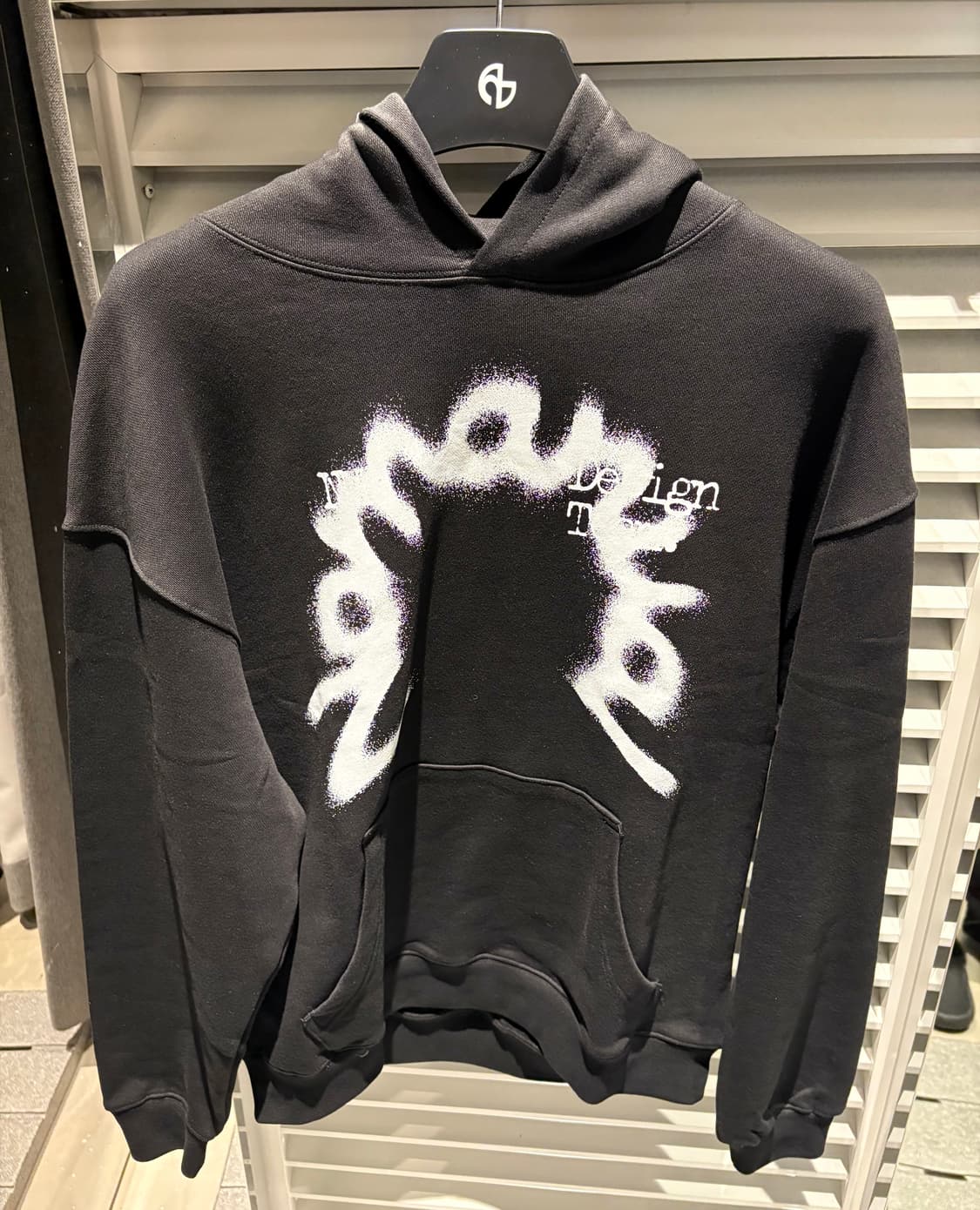 노매뉴얼 S.P.L 후디 블랙 (L사이즈) 상품이미지1