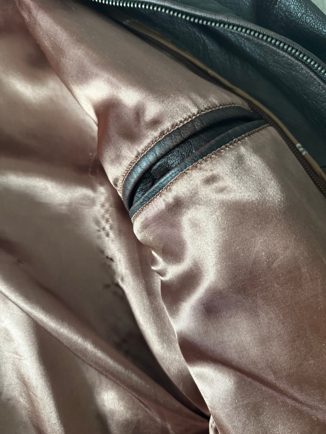 빈티지 가죽재킷 리얼 가죽 xl 상품이미지7