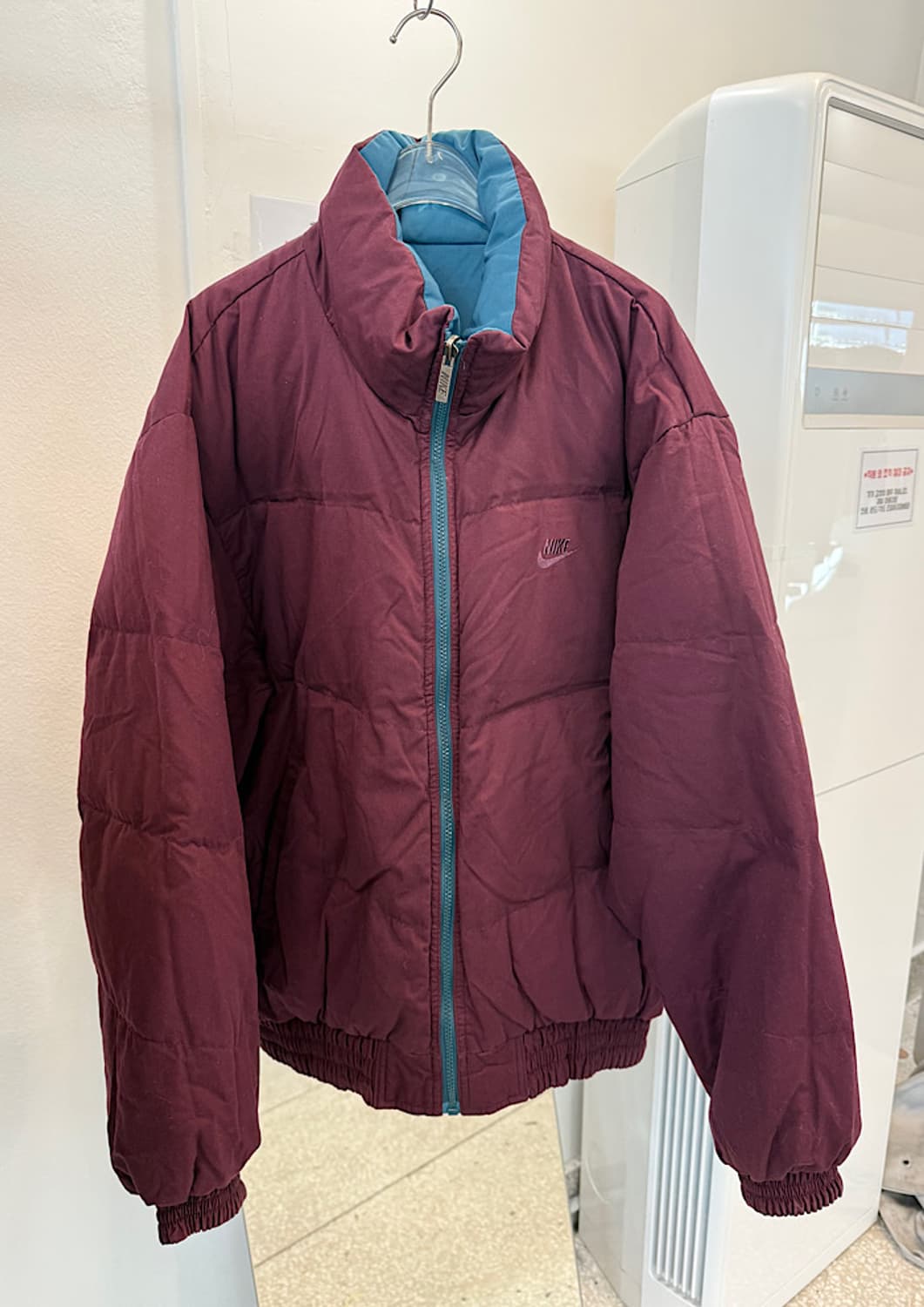 90s 빈티지 나이키 양면 패딩 삼나스포츠  상품이미지1