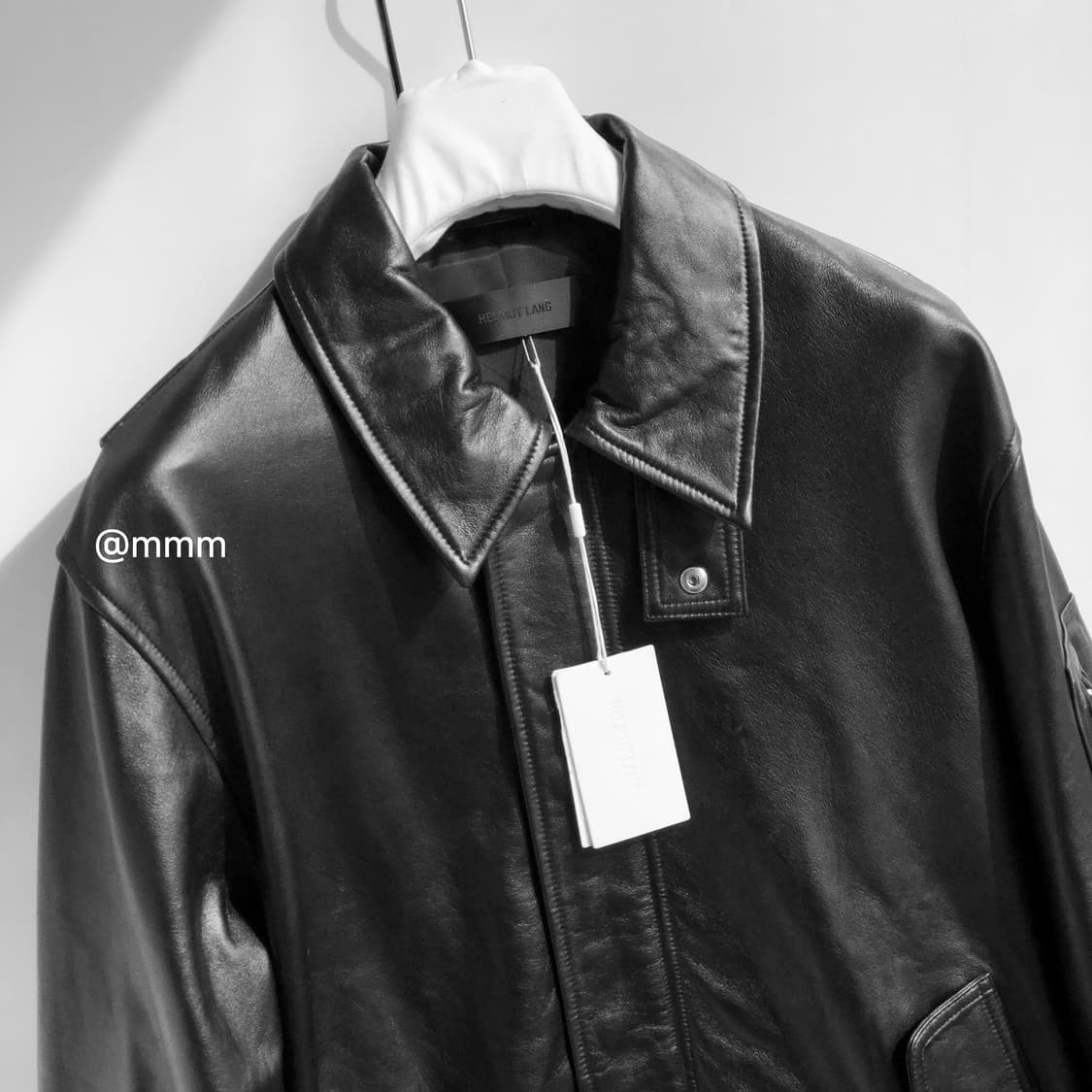 헬무트랭/변형 레더 자켓 상품이미지7