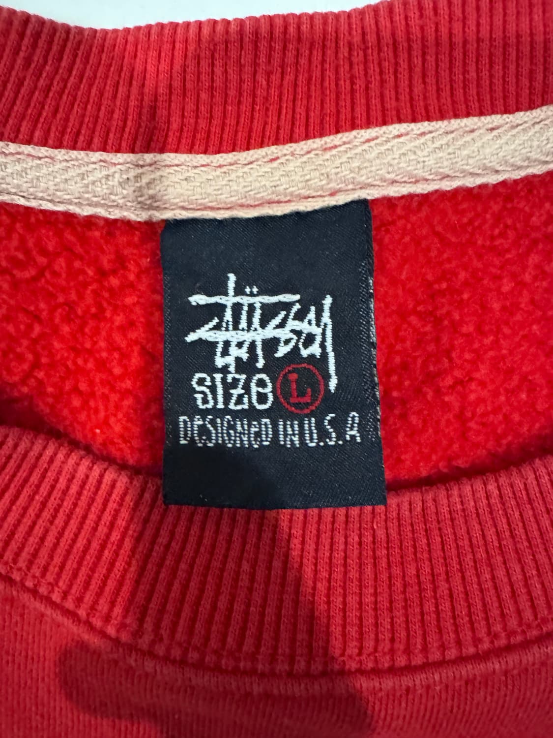 [L] 90s 스투시 knowledge is king 맨투맨 상품이미지2